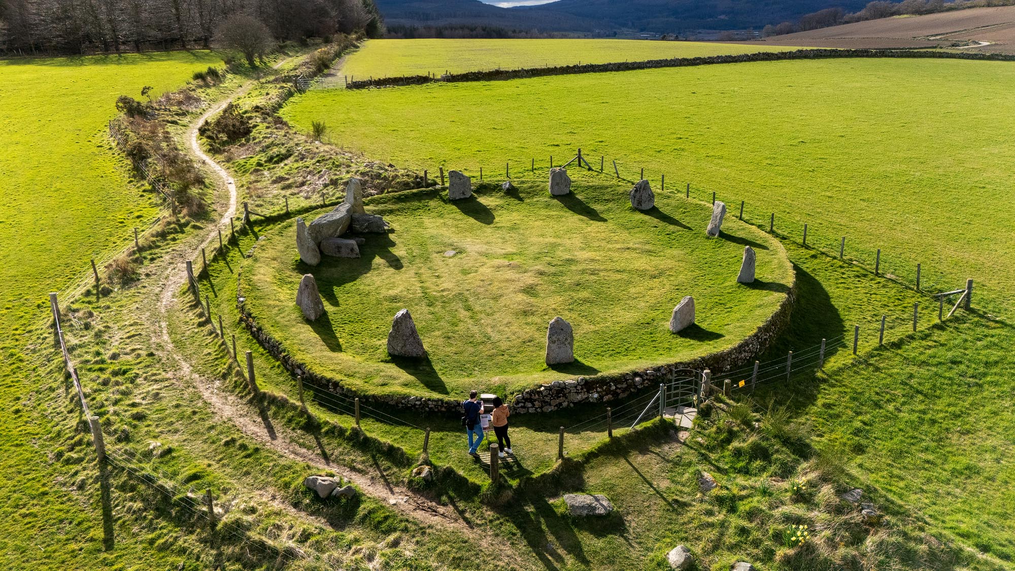 Easter Aquhorthies Stone Circle